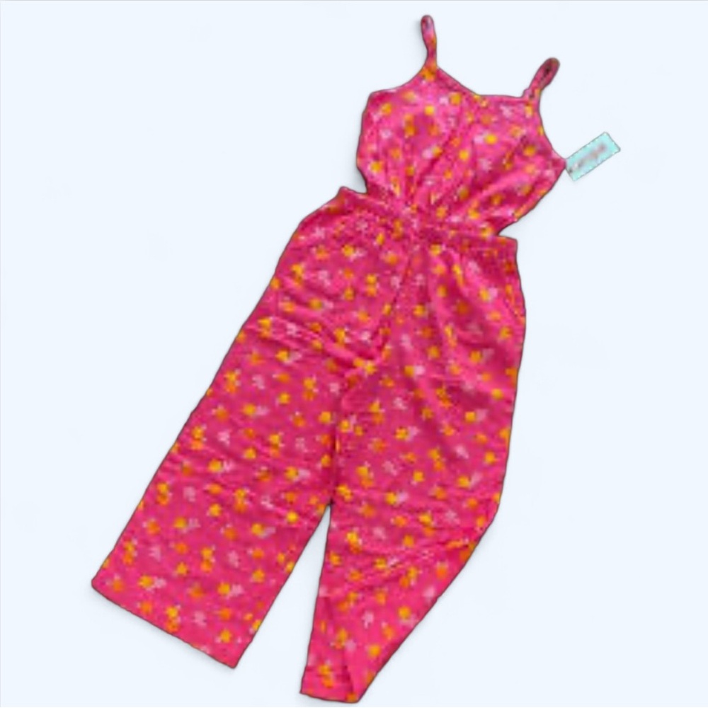 COPY - Cat & Jack Floral Sleeveless Jumpsuit for Girls | NWT | Sizes: Various
